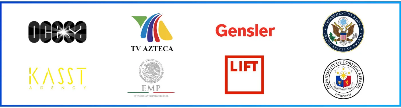 Clientes presentados en el sitio actual de VETS